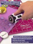 Quilted Bear 12" Rotating Cutting Mat (Pink)