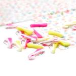 Clover Wonder Pins in Yellow and Pink