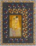 Gustav Klimt The Kiss 24 Inch Quilt Panel