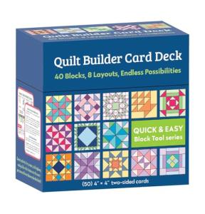 Quilt Builder Card Deck: 40 Blocks, 6 Layouts