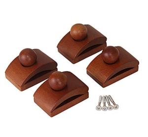 Wooden Quilt Wall Hangers with Clips and Screws