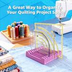 Quilting Ruler Holder and Silicone Grip Rings Set
