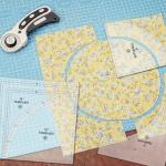 3-Piece Quilting Ruler Set with Seam Allowance