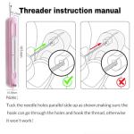 Automatic Needle Threader and Seam Ripper - Purple