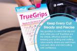 TrueCut Non-Slip Ruler Grips for Quilting