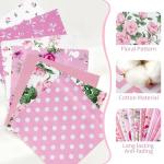 42-Piece Pink Charm Pack for Quilting Projects