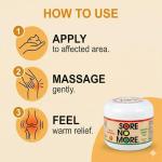 Sore No More Arthritis Pain Relief Cream 4 oz