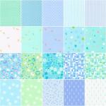 Bright Cotton Flannel Fat Quarters by Robert Kaufman