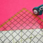 4-Piece Green Quilting Square Templates Set