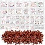 Pocket Prayer Quilt Panel with Wooden Crosses