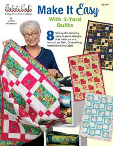 3-Yard Quilts Easy Pattern by Fabric Cafe