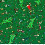 Grinch Stole Christmas Cotton Fabric by the Yard