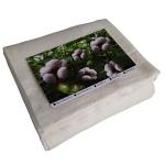 Amish Quilt Throw Batting, 60"x60", Natural Cotton