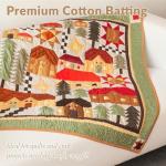 Natural Cotton Quilt Batting, 47 x 59 Inch