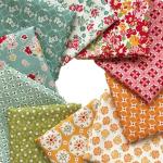 Lily Bella Fabrics Bee Vintage Fat Quarter Set