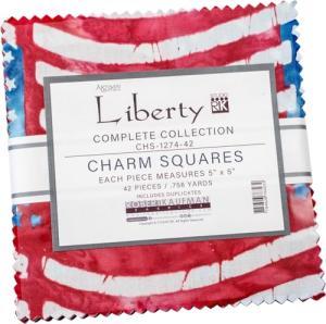 Liberty Charm Pack 42 5-inch Squares