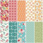 Lily Bella Fabrics Bee Vintage Fat Quarter Set