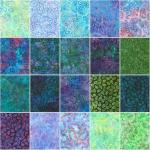 Paisley Bouquet 10-Inch Square Fabric Bundle