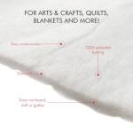 Fairfield Extra-Loft Quilt Batting, 45" x 60