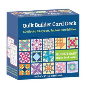 Quilt Builder Card Deck: 40 Blocks, 6 Layouts