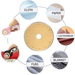 Titanium Rotary Cutter Blades 15 Pack for Quilting