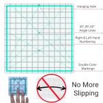 Set of 8 Acrylic Quilting Rulers in Various Sizes