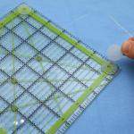 Silicone Non-Slip Grips for Quilting Rulers - 96 Pack