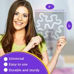 Meander Ruler Acrylic Templates for Free-Motion Quilting