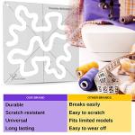 Meander Ruler Acrylic Templates for Free-Motion Quilting