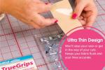 TrueCut Non-Slip Ruler Grips for Quilting