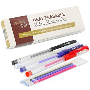 Madam Sew Heat Erasable Fabric Marking Pens Set