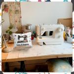 6 Pcs Sewing Themed Makeup Bags for Quilters