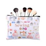 Quilted Makeup and Toiletry Bag for Crafters