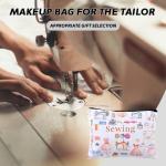 Quilted Makeup and Toiletry Bag for Crafters