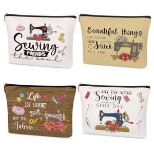Funny Sewing Makeup Bag for Quilters and Sewists