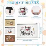 Funny Sewing Makeup Bag for Quilters and Sewists