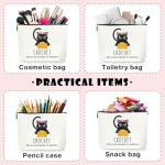 Cute Cat Crochet and Quilting Project Bag