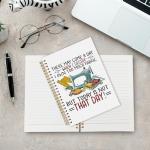 Funny Quilters Notebook for Sewing Lovers