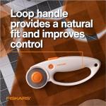 Fiskars 45mm Rotary Cutter with Ergonomic Grip
