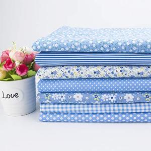 7-Piece Cotton Fabric Bundle for Quilting