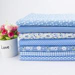 7-Piece Cotton Fabric Bundle for Quilting