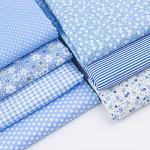 7-Piece Cotton Fabric Bundle for Quilting