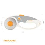 Fiskars 60mm Ergonomic Rotary Fabric Cutter