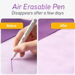 Air & Water Erasable Fabric Markers for Quilting