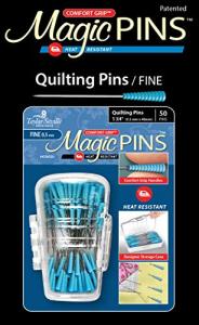 Comfort Grip Fine Magic Pins - 50 Count