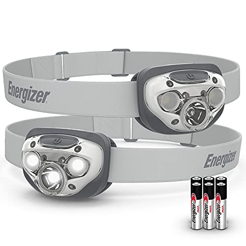 Energizer LED Headlamp PRO (2-Pack), High-Performance Hiking Gear