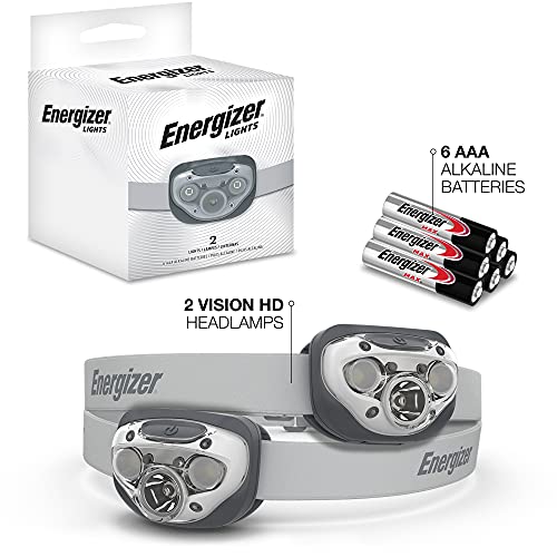 Energizer LED Headlamp PRO (2-Pack), High-Performance Hiking Gear