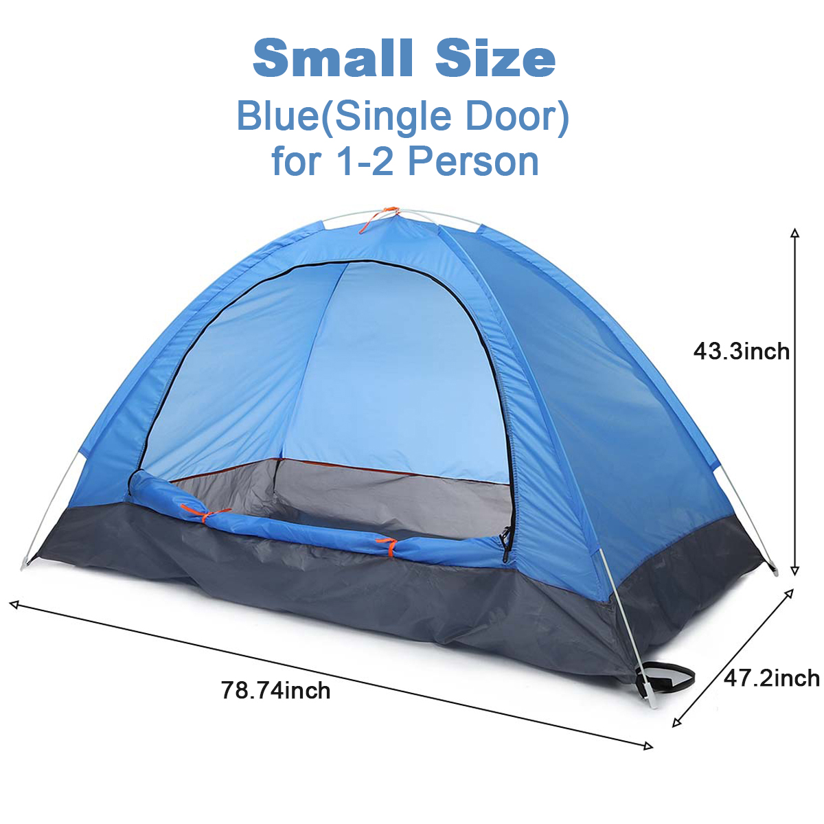 Waterproof 4 Season Hiking Tent for 3-4 People