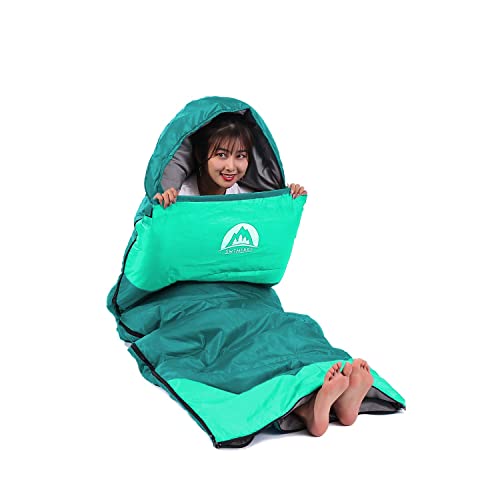 SWTMERRY 3-Season Sleeping Bag for Camping & Hiking