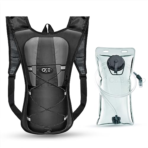 CKE Hydration Backpack with 2L Water Bladder - Versatile Hiking Gear